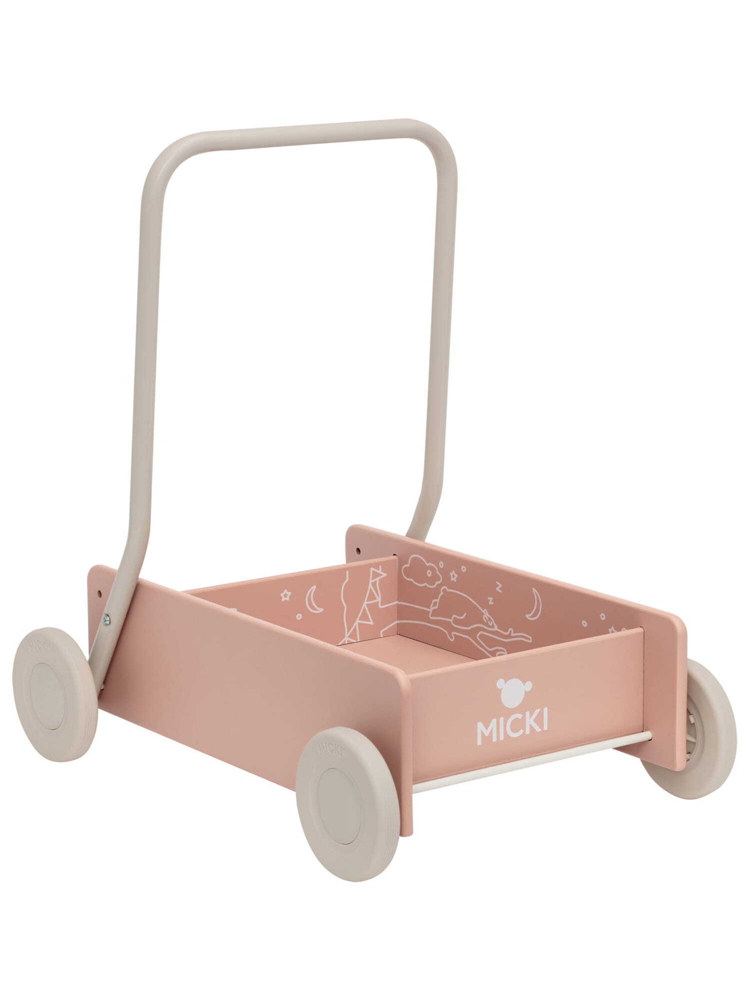 Micki Lauflernwagen in Pink: Vorderseite