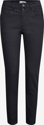 Oxmo Regular Jeans 'Peetje' in Black: front