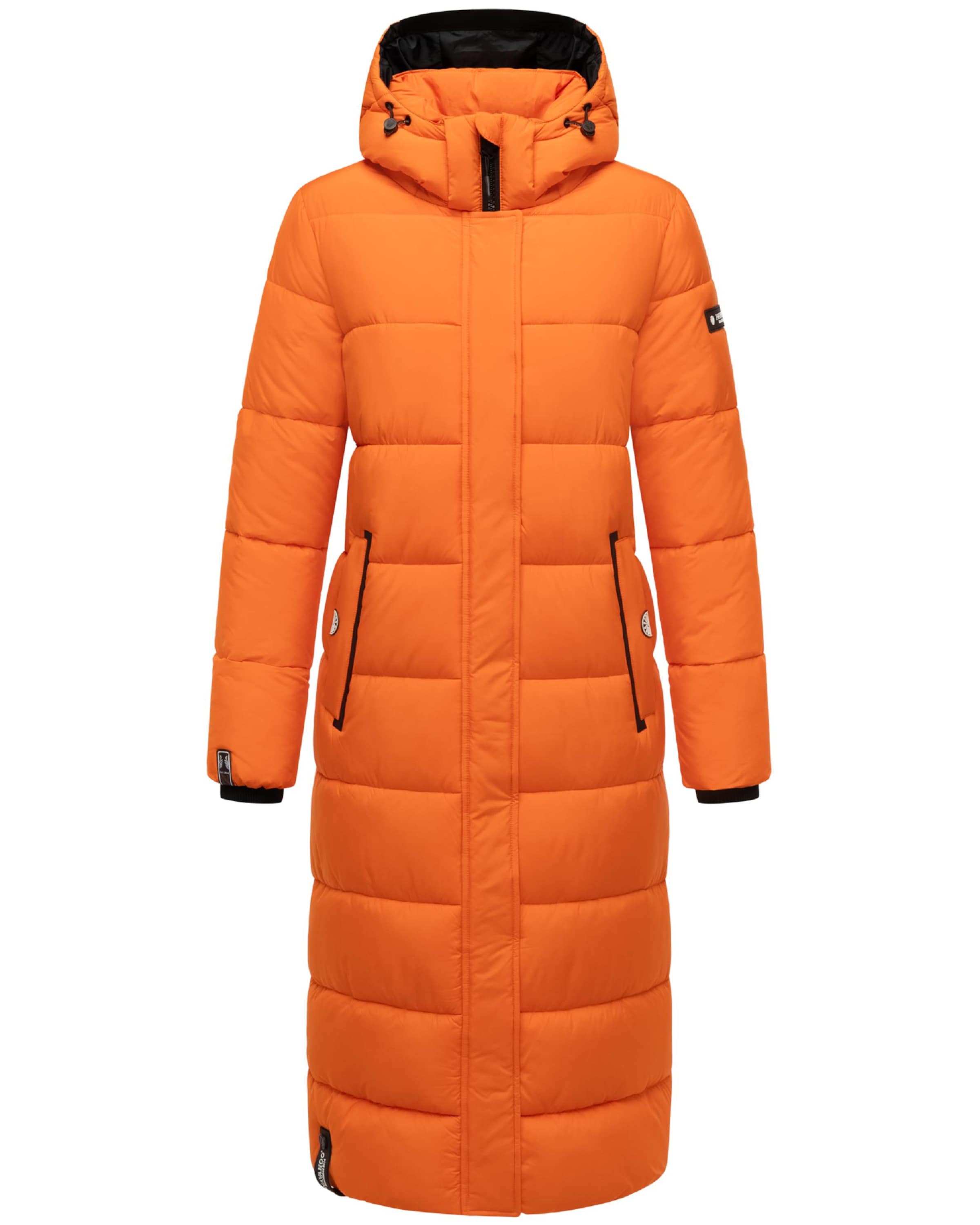 NAVAHOO Mantel 'Isalie' in Orange: Vorderseite