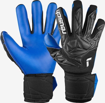 REUSCH Athletic Gloves in Blue / Black / White, Item view