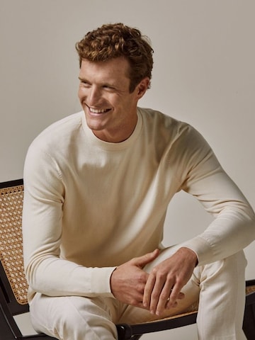 Pull-over Profuomo en beige : devant