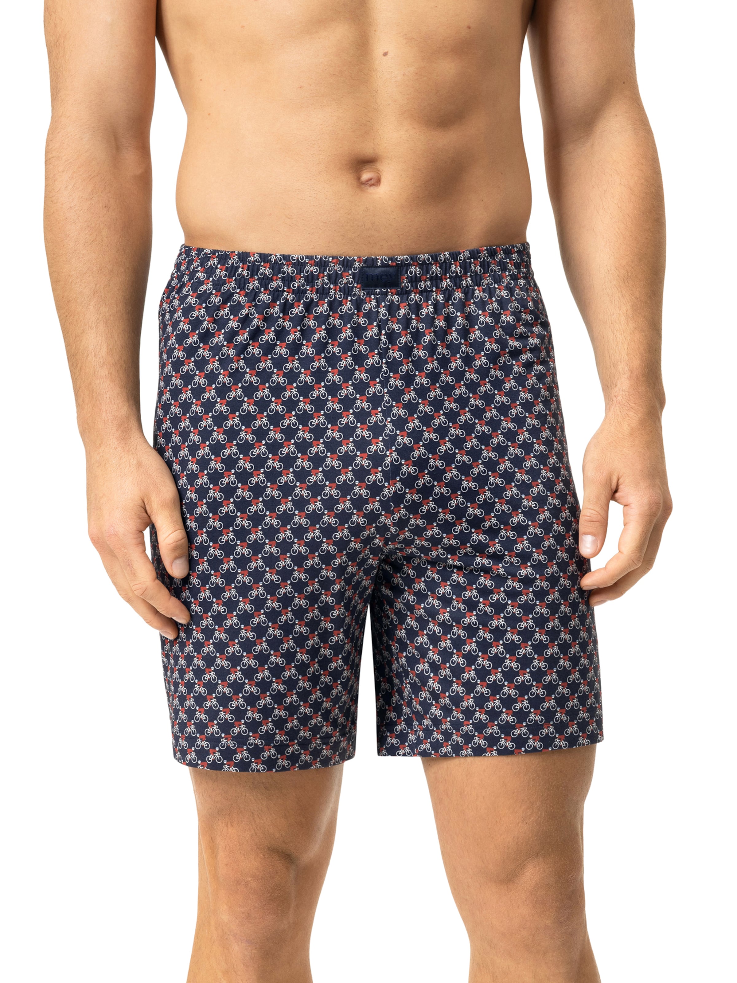 Mey Pajama pants 'Bike Rush' in Blue: front