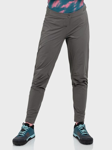 Schöffel Tapered Outdoor trousers 'Arosa' in Grey