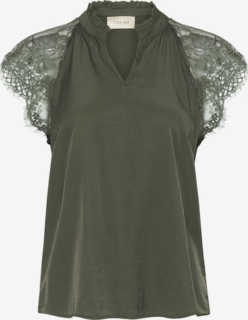 Camicia da donna 'Nola' di Cream in verde: frontale