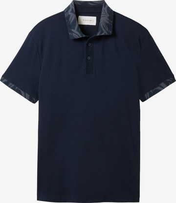 T-Shirt TOM TAILOR en bleu : devant