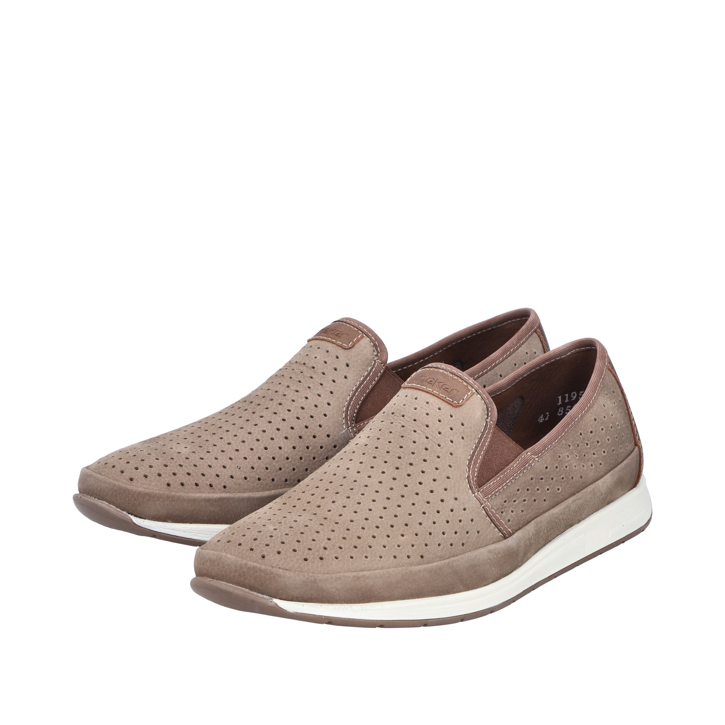 Rieker Classic Flats in Beige