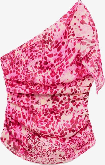 MANGO Toppi 'Corrine' värissä vaaleanpunainen / roosa / puuteri / tumma pinkki, Tuotenäkymä