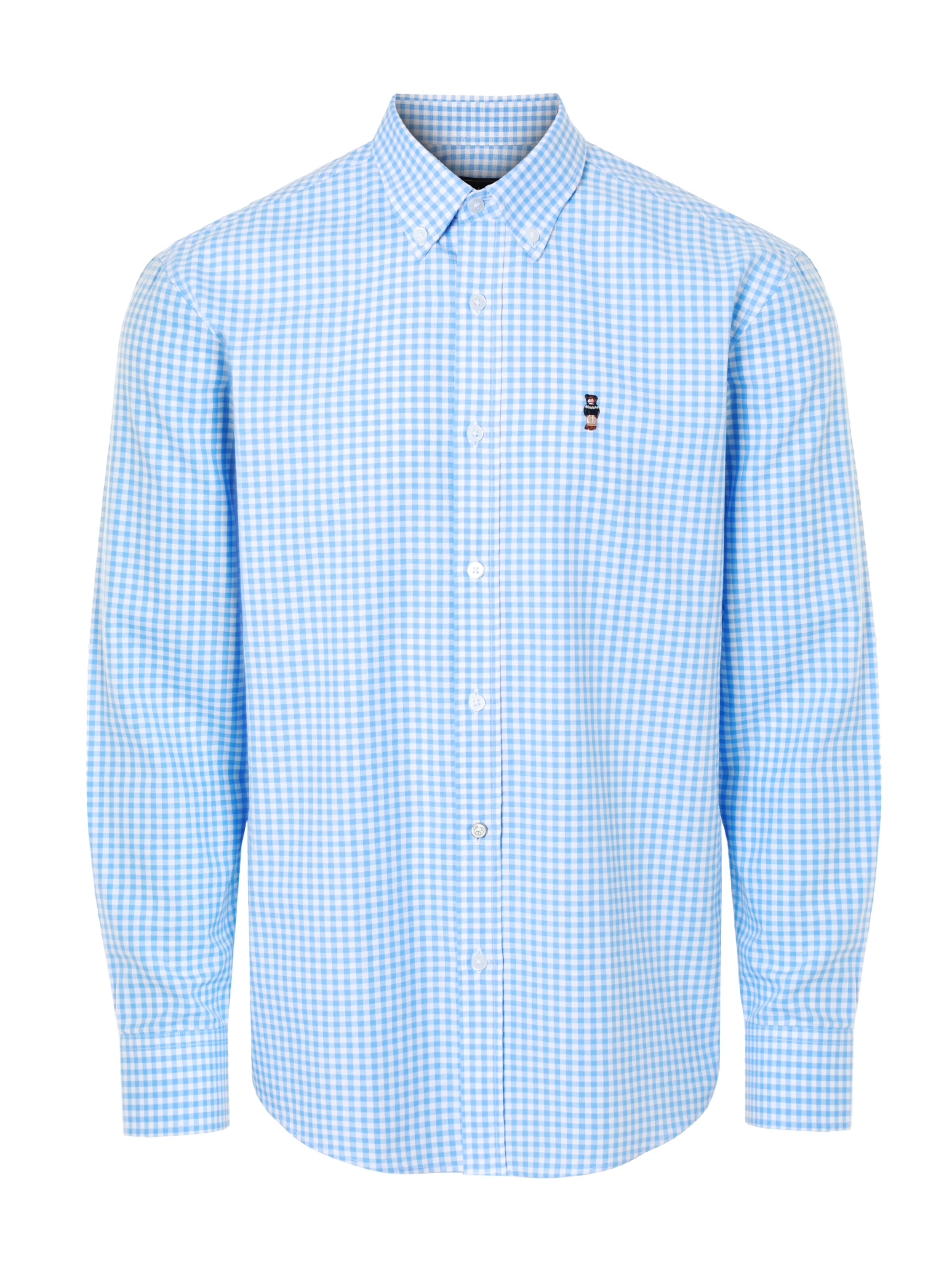 TATUUM Chemise 'Marco 4 Classic' en L en bleu clair / blanc, Vue avec produit