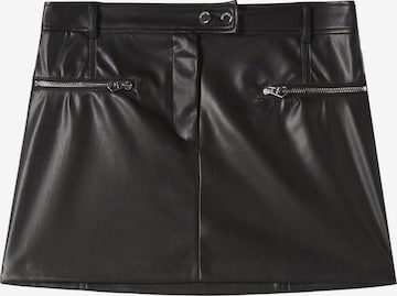 Bershka Skirt in Black: front