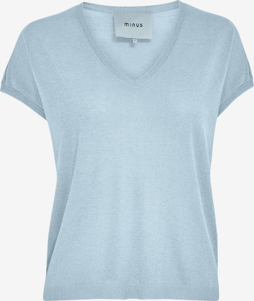 minus Shirt 'Carlina' in Blauw: voorkant