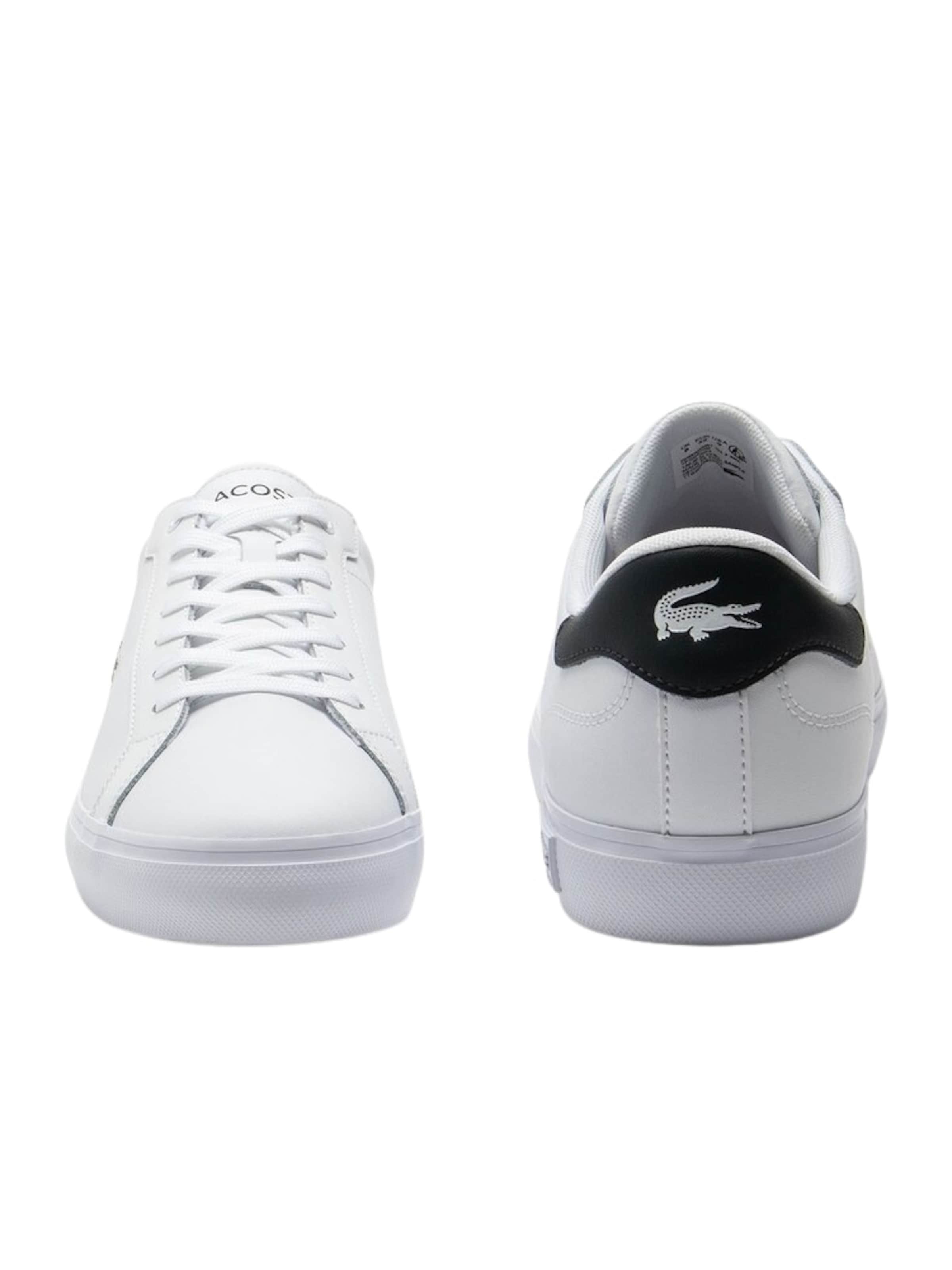 LACOSTE Sneaker 'Powercourt' in Weiß