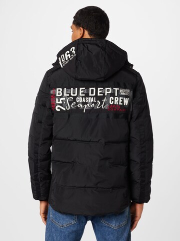 CAMP DAVID Winterjacke in Schwarz