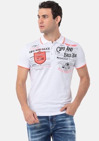 CIPO & BAXX Shirt in Weiß: predná strana