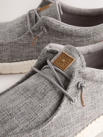 Next Šnurovacie topánky - Sivá