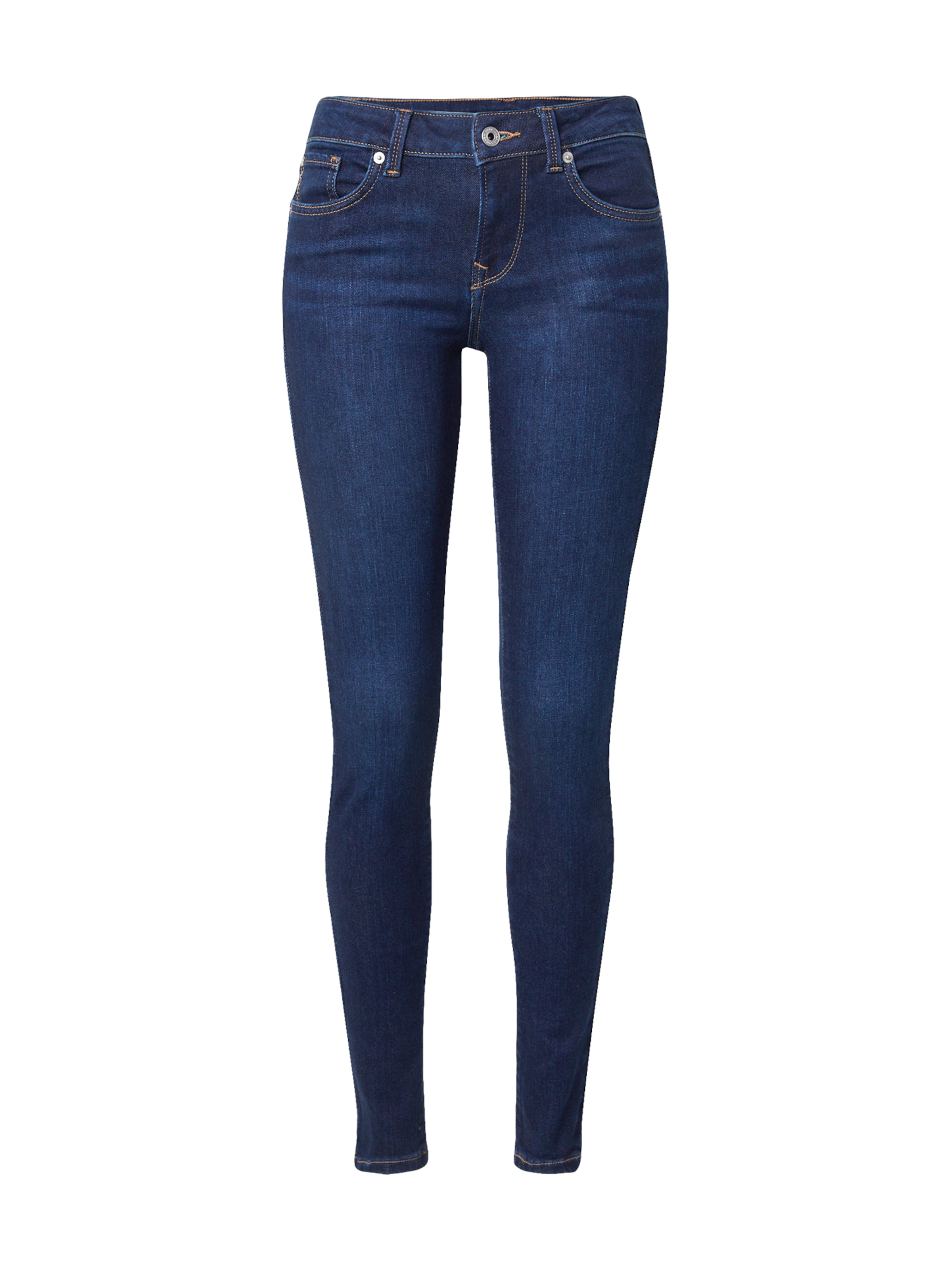 Pepe Jeans - Skinny Vaquero 'Soho' en azul: frente
