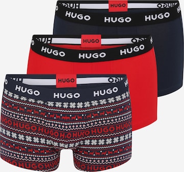 HUGO Шорты Боксеры в Синий: спереди