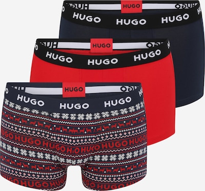 HUGO Bokserice u morsko plava / crvena / bijela, Pregled proizvoda
