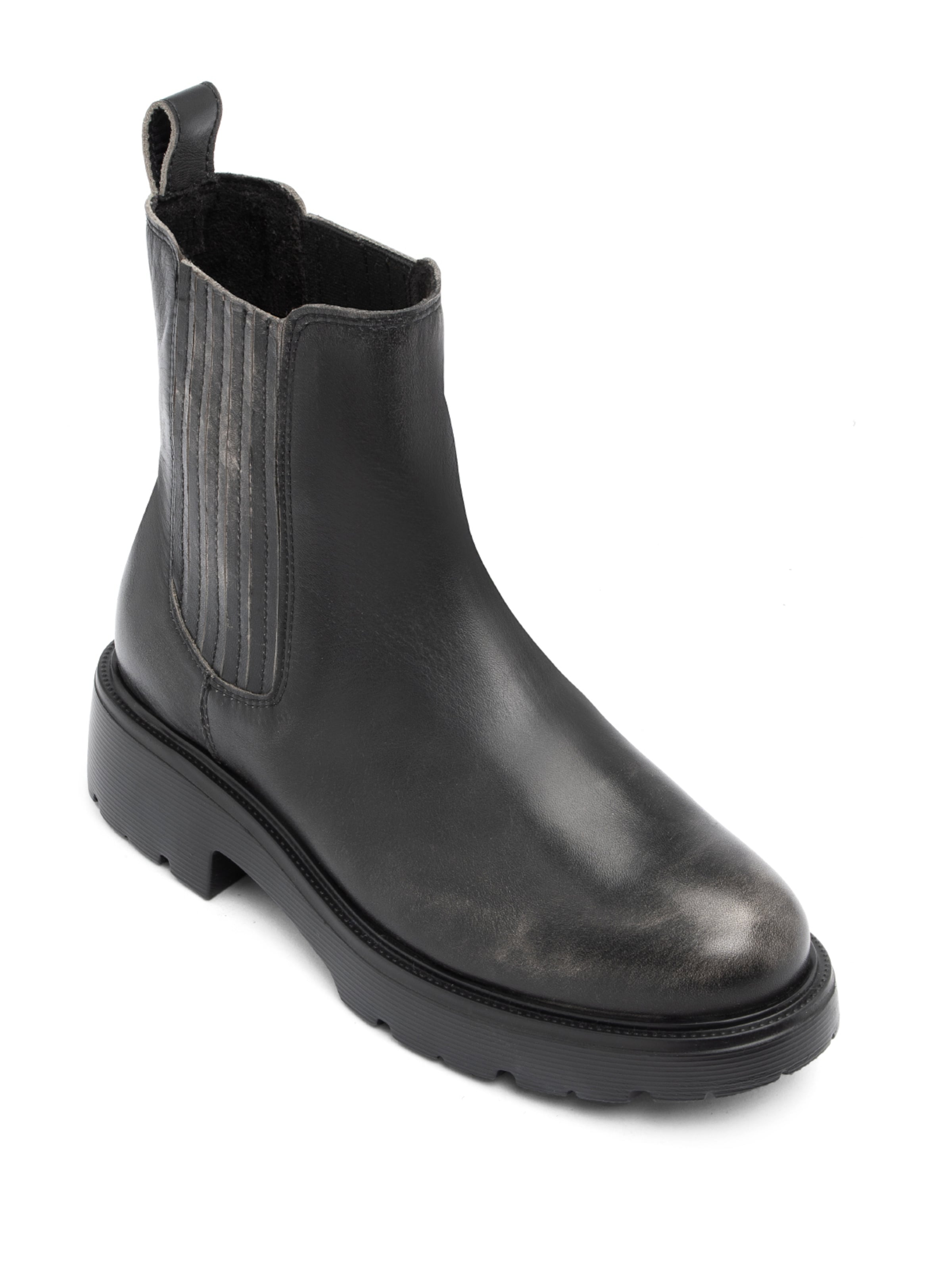 RYŁKO - Botas Chelsea en negro: frente
