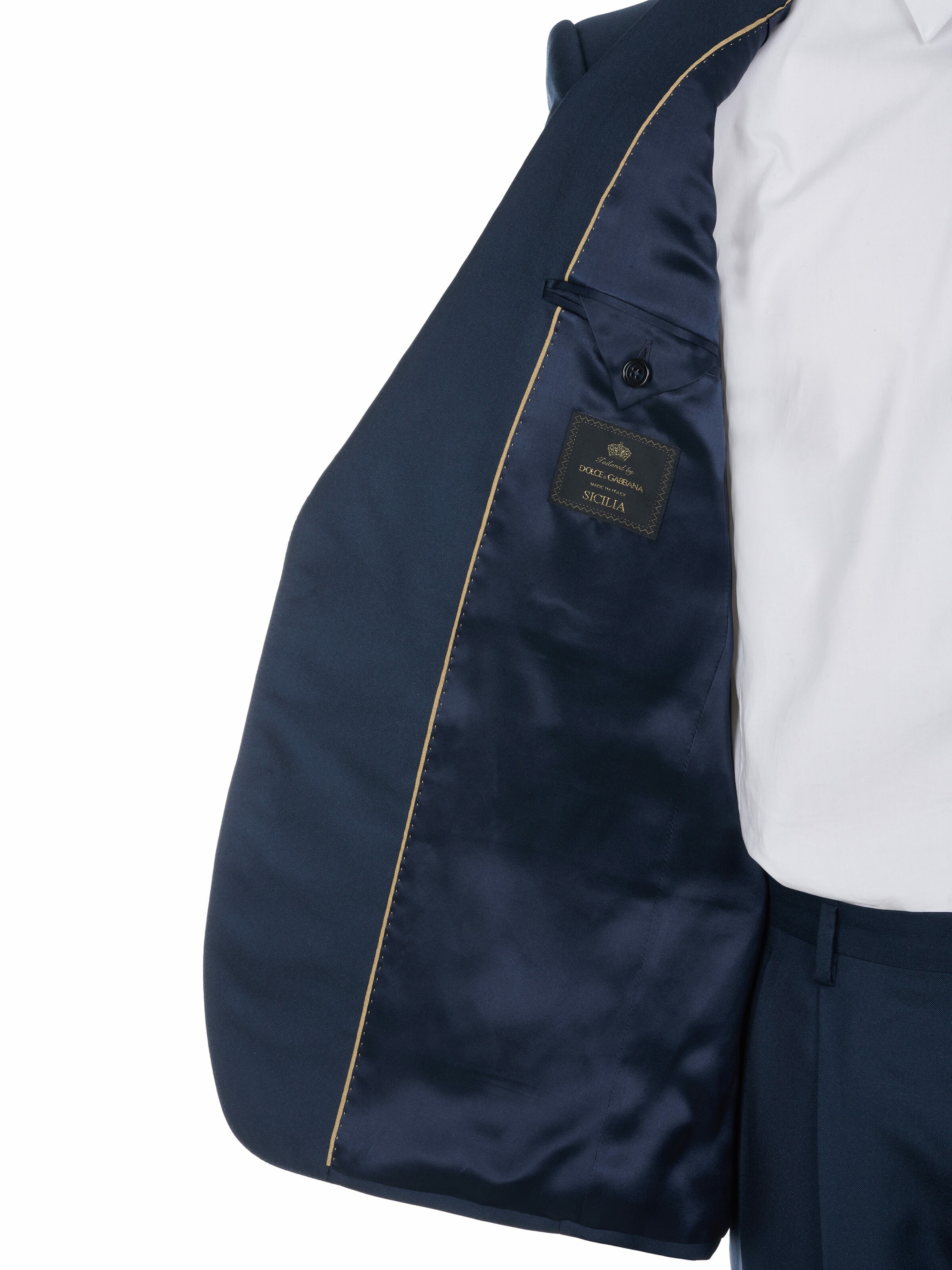 DOLCE & GABBANA Regular Suit in Blue