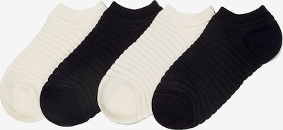 Marc O'Polo Bodywear Socken 'Romy' in creme / schwarz, Produktansicht