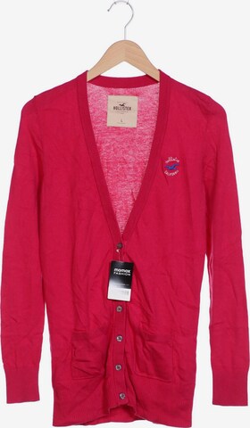 HOLLISTER Sweater & Cardigan in L in Pink: front