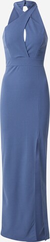 WAL G. Evening Dress 'FRANCA' in Blue: front