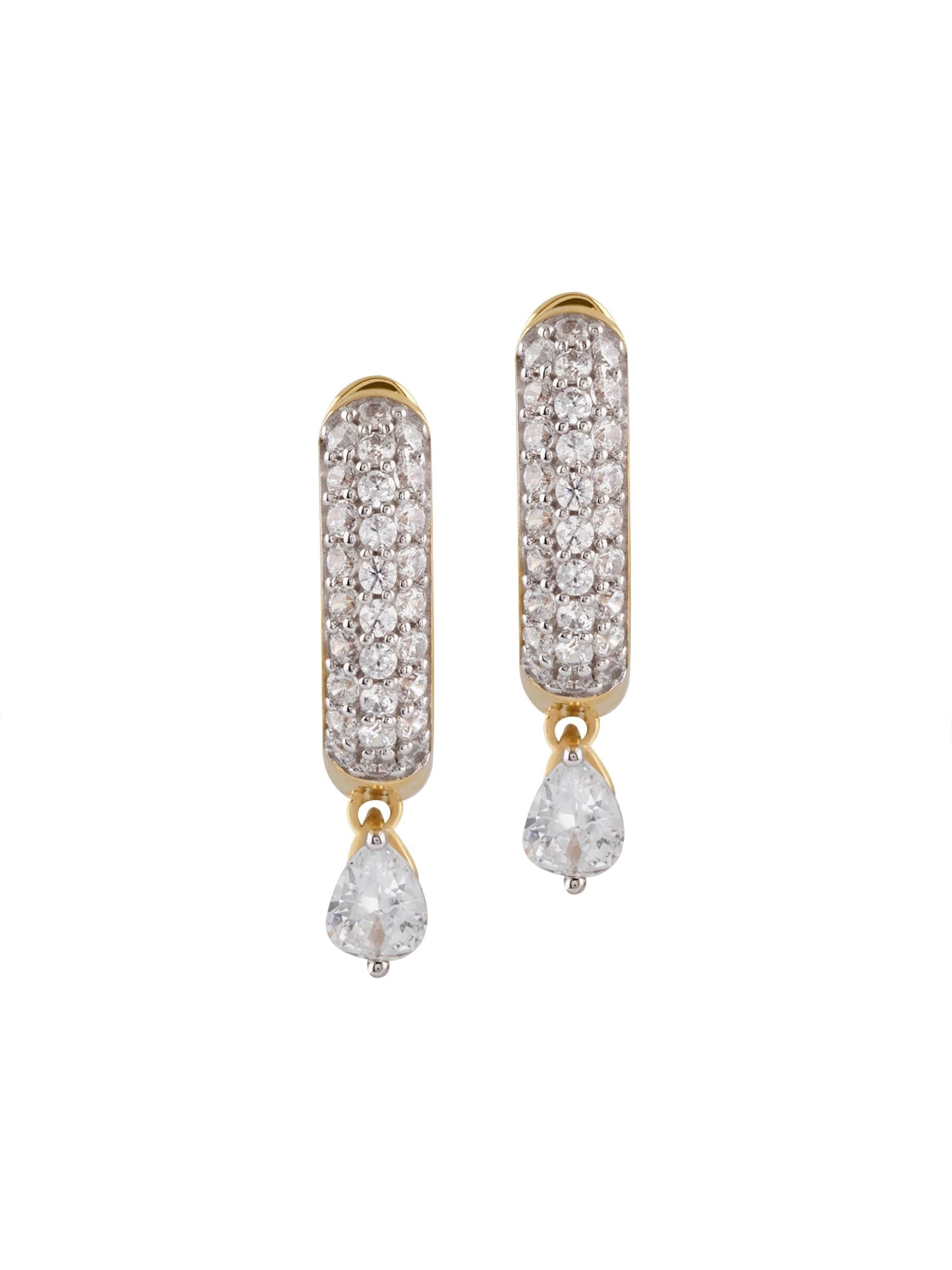 GUESS Earrings 'Nuances' in Gold: front
