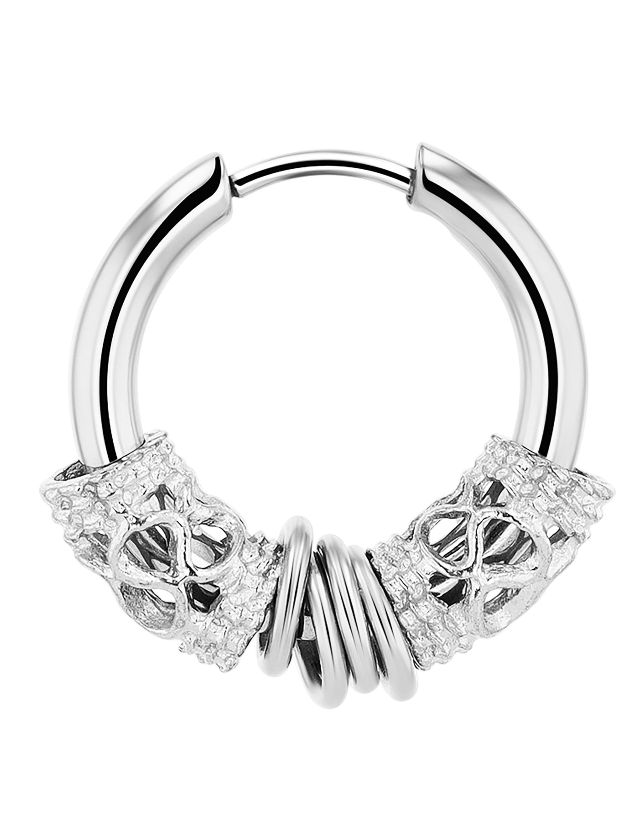 Akzent Earrings 'Malbec, langlebig' in Silver