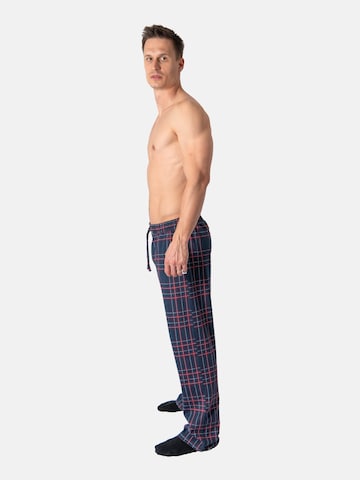 PANTONECLO Pyjama lang 'Pantoneclo Men’s Night Wear Long Pajama- 2 PCS' in Rood