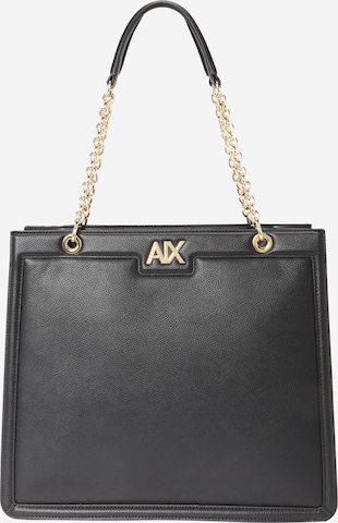 ARMANI EXCHANGE Handbag in Black: front