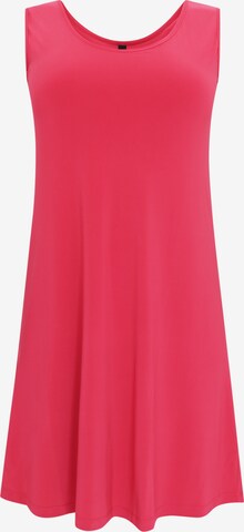 Robe ' Sleeveless ' Yoek en rose : devant