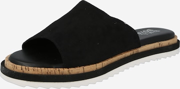 BULLBOXERNatikače s potpeticom '053002F1T' - crna boja: prednji dio