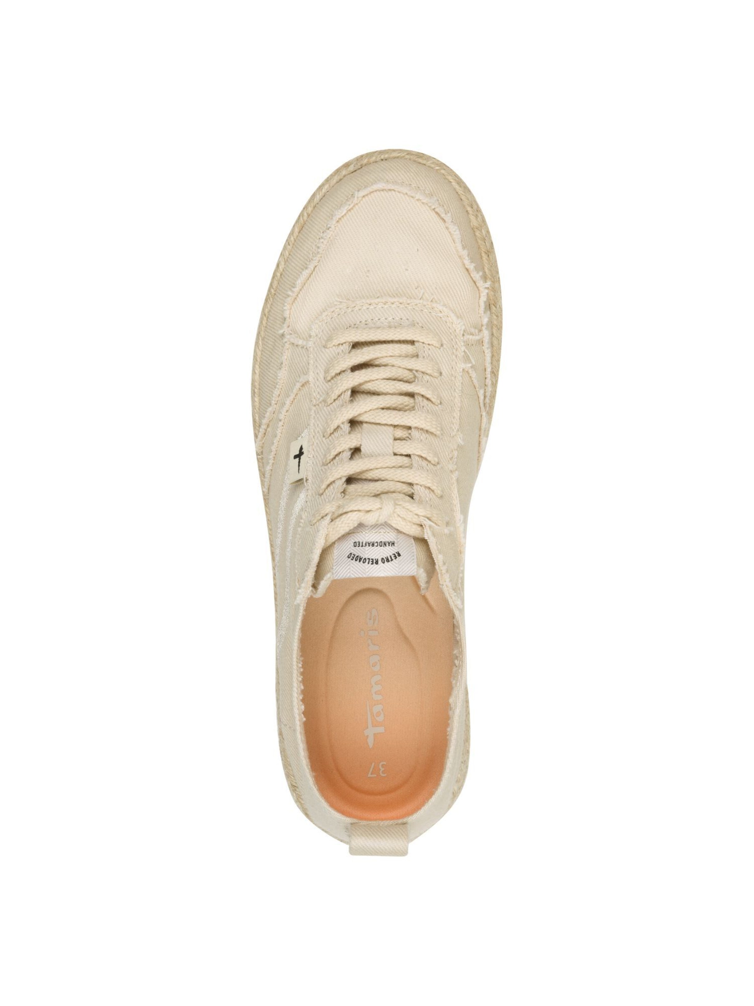 Tamaris Platform trainers in Beige
