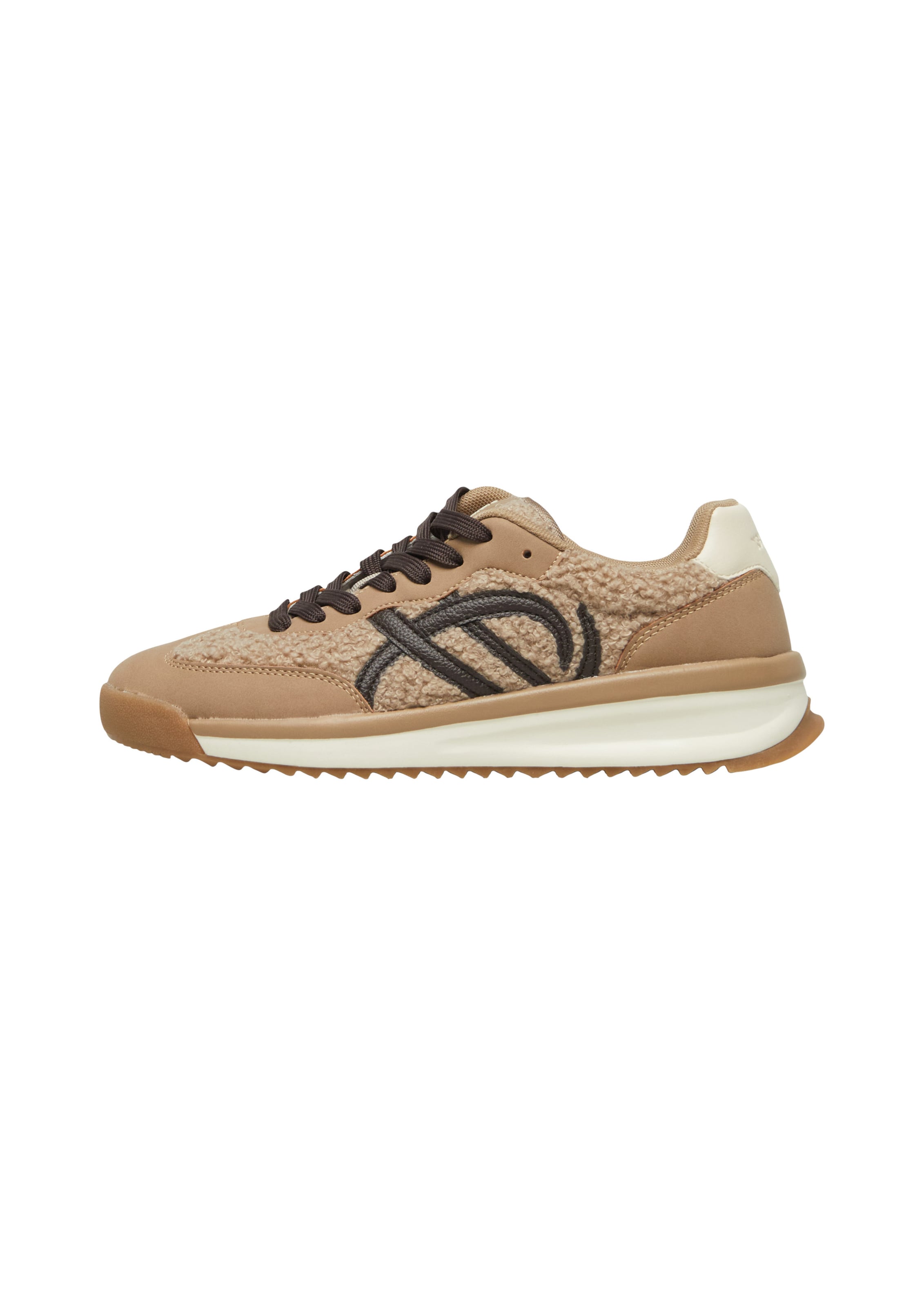 s.Oliver Sneakers laag in Bruin: voorkant