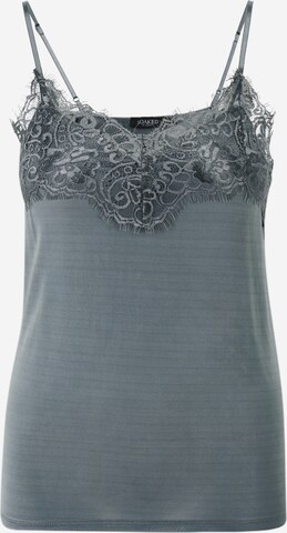 SOAKED IN LUXURY Top 'Clara' in Grey: front