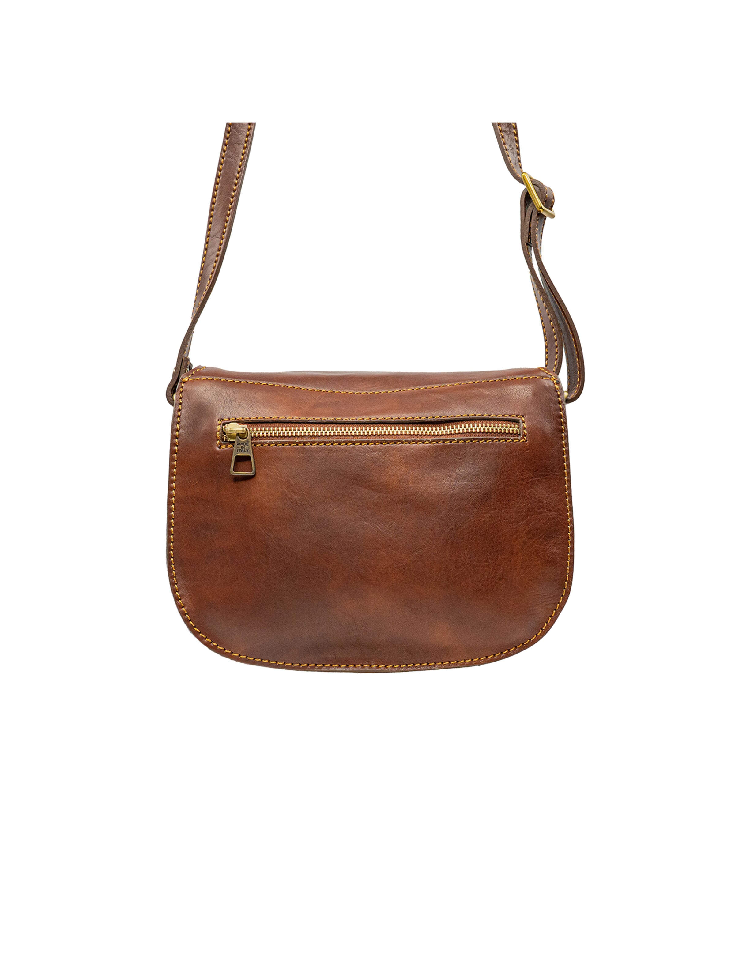 bupell Schultertasche 'Chiara' in Braun