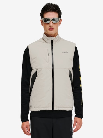 HALO Weste in Beige: Vorderseite
