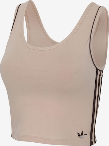 Haut ' Adicolor Comfort Flex ' ADIDAS ORIGINALS en beige : devant