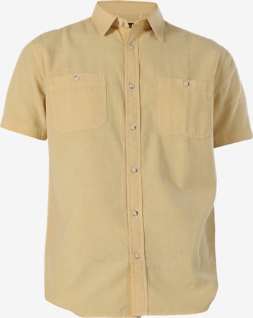 COLINS Regular Fit Hemd in Gelb: Vorderseite