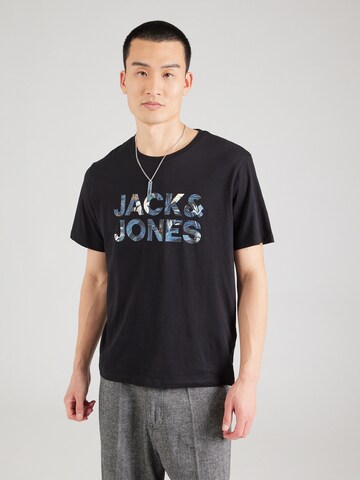 JACK & JONES T-Shirt 'JJEBryan' in Schwarz: Vorderseite
