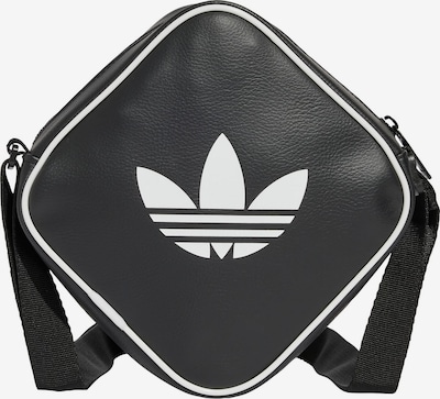 ADIDAS ORIGINALS Olkalaukku 'Adicolor Classic' värissä musta / valkoinen, Tuotenäkymä