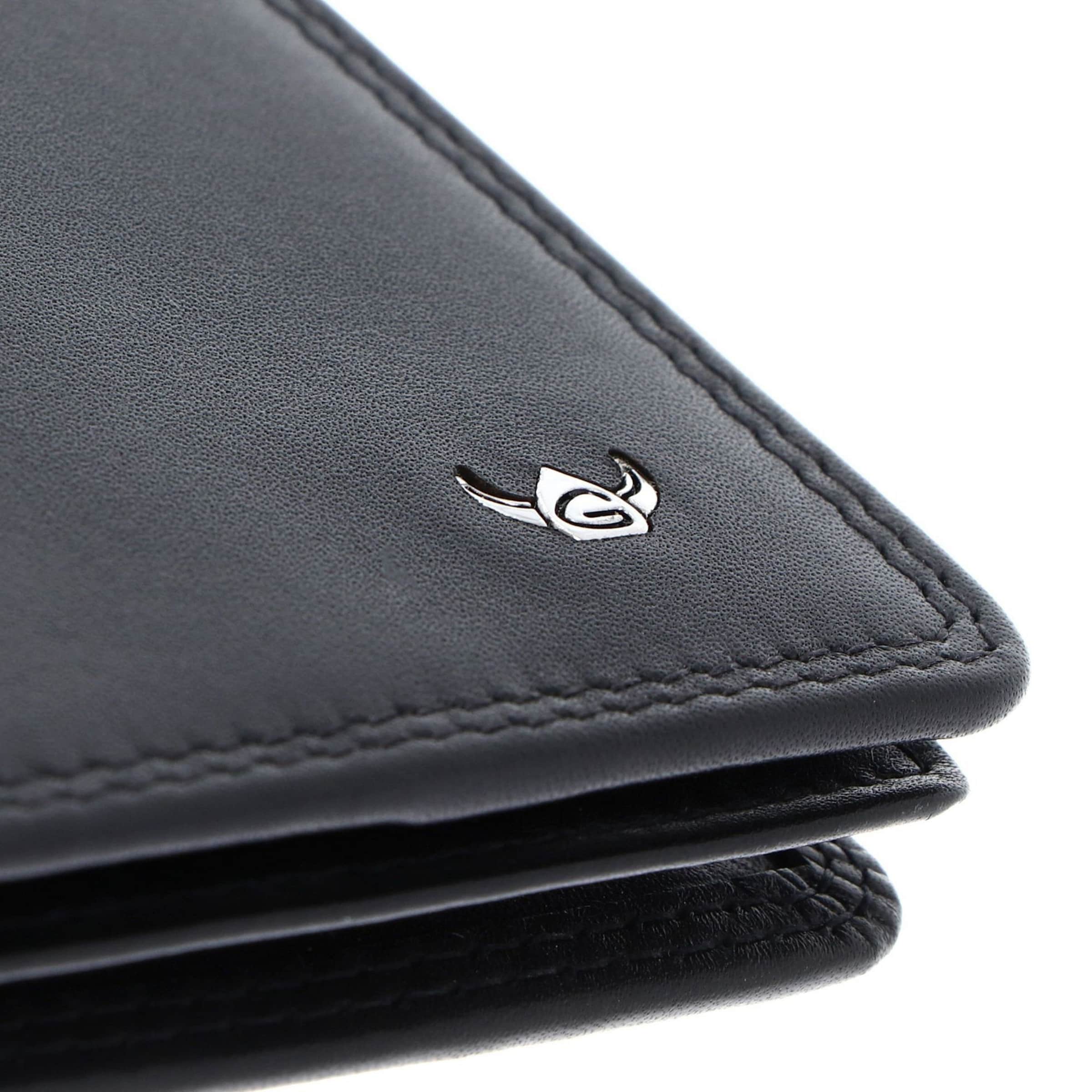 Porte-monnaies 'Polo' GOLDEN HEAD en noir