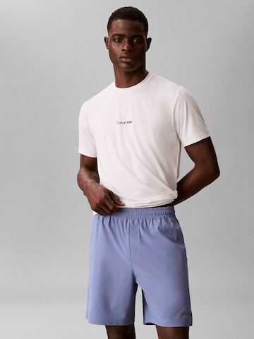 Regular Pantalon de sport Calvin Klein Sport en bleu