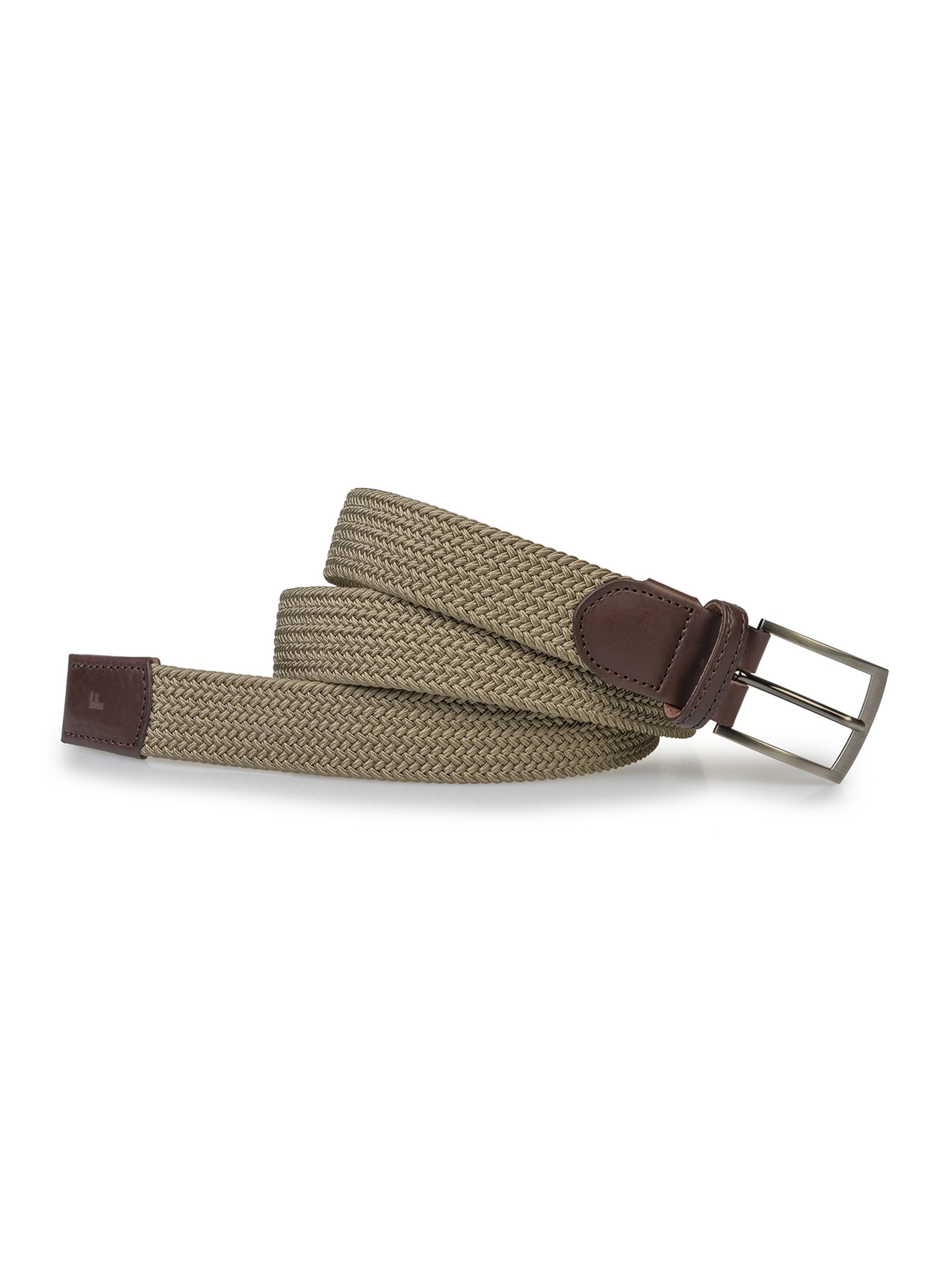 Floris van Bommel Gürtel 'De Belter 38' in Grün: Vorderseite