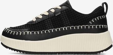 Baskets basses PS Poelman en noir : devant