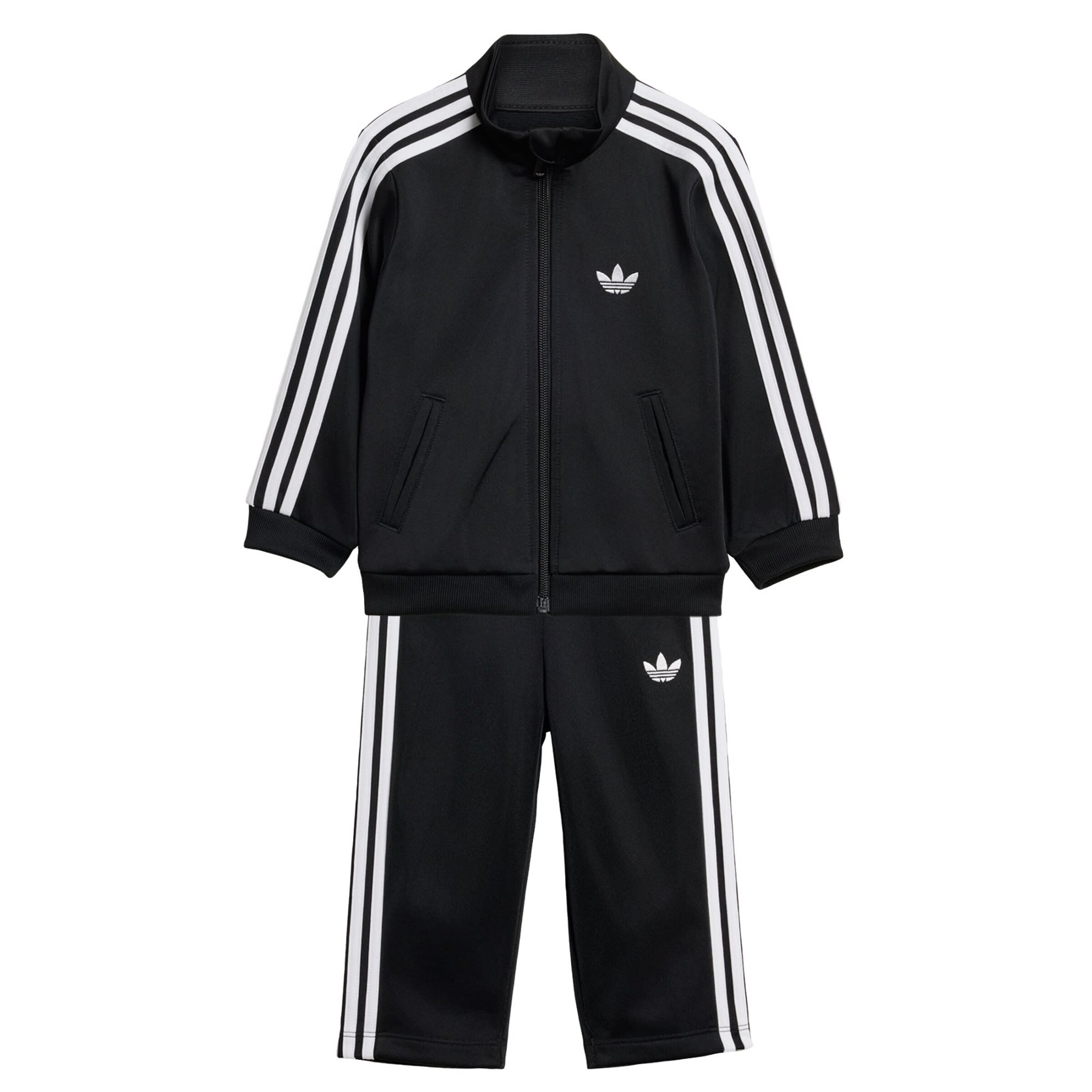 ADIDAS ORIGINALS Jogginganzug 'Firebird' in Schwarz: Vorderseite