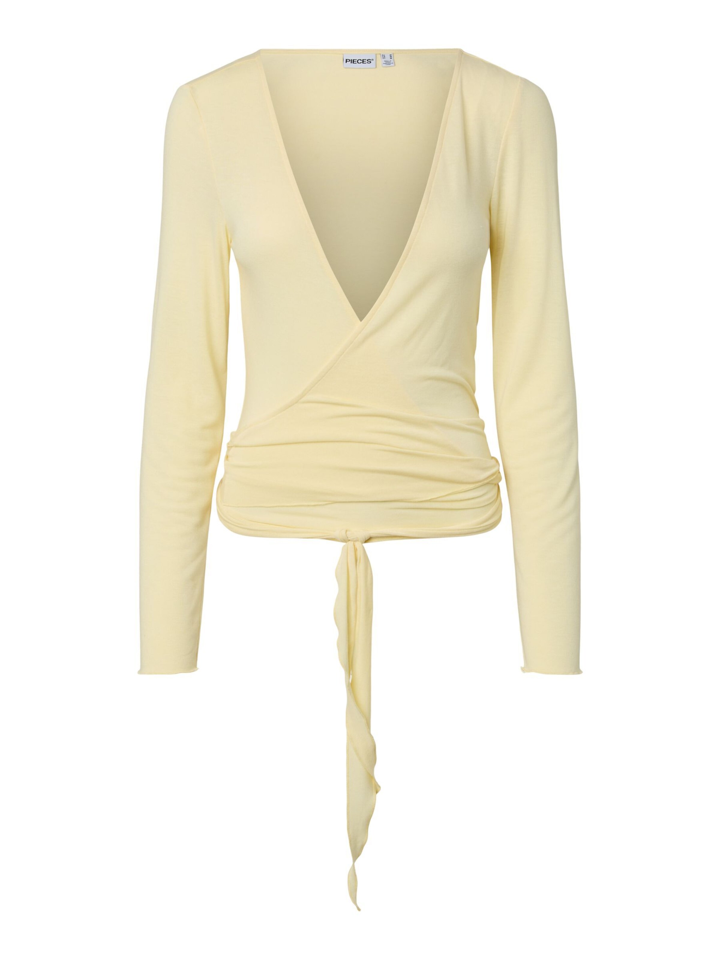 PIECES Shirts 'PCROYA' i gul: forside