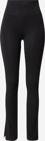 Urban Classics - Acampanado Leggings en negro: frente