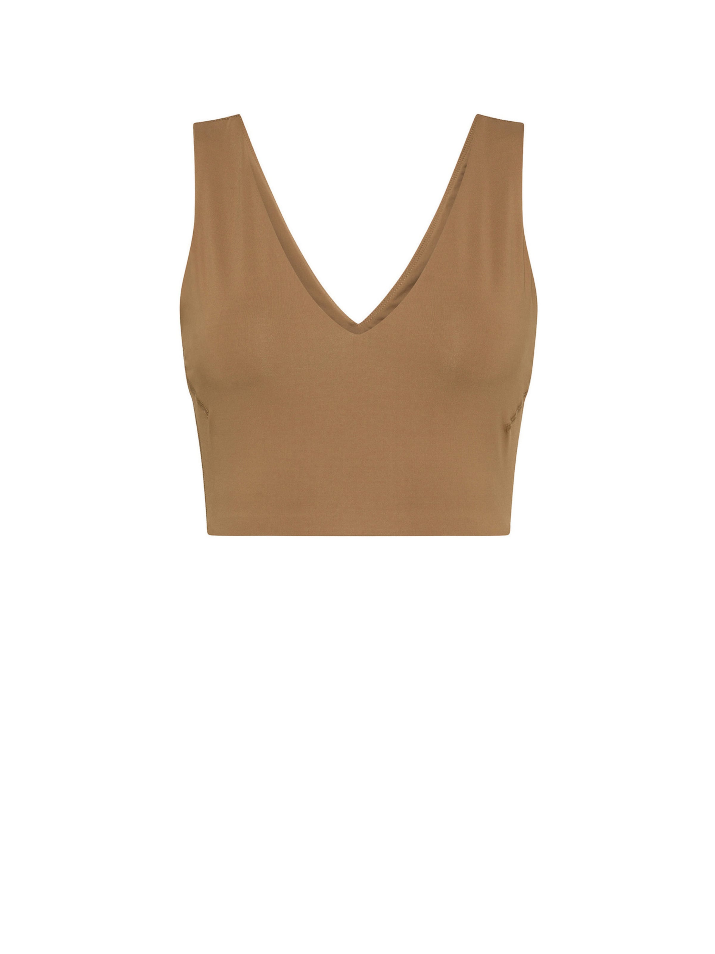 DEHA Bustier Sport-BH in Orange: Vorderseite