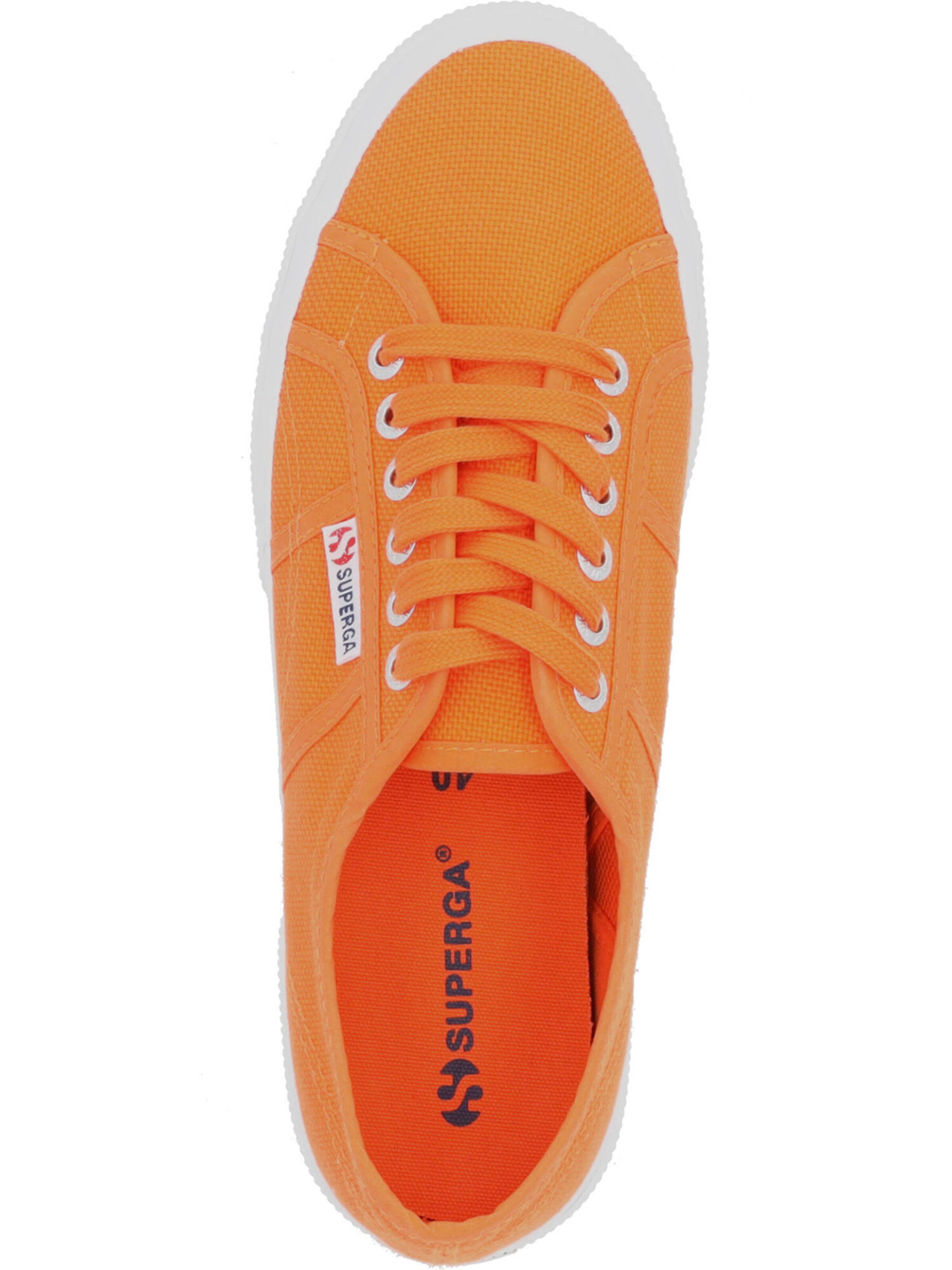 SUPERGA Platform trainers 'Cotu' in Orange